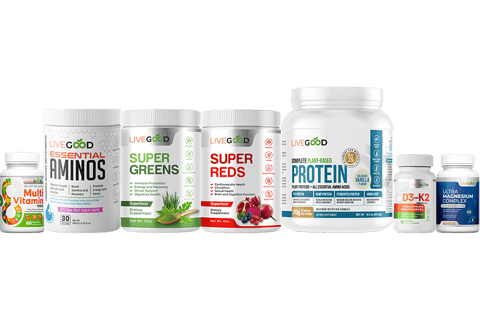 a variety of vitamin rich supplementss and vitamins