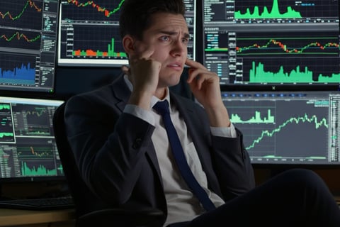 sad trader
