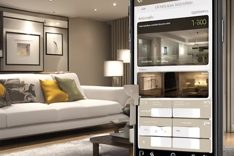 Bright living room with modern inventory