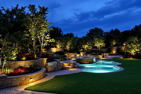 A fancy garden