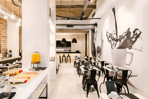 Hotel Salle petit déjeuner café