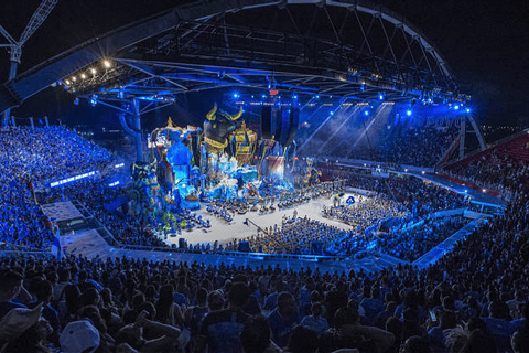 Boi Caprichoso at Arena Parintins Brazil