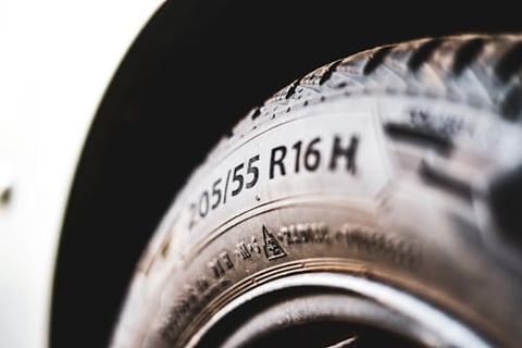 Side wall of tyre