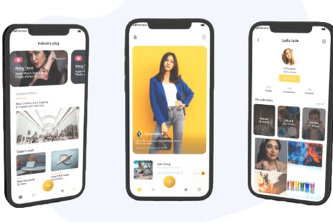 Entwicklung von Social-Media-Apps zur Erstellung von Medien