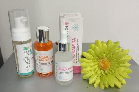 Kit de productos para la piel control de acné