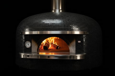 horno napolitano negro