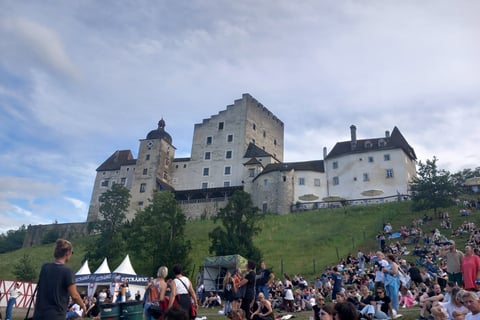 Konzert von Bilderbuch, Burg Clam, Juli 2023