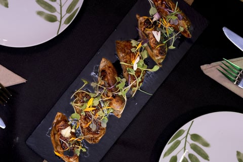 gyozas de pato
