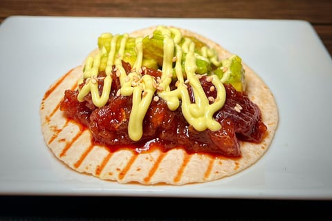 taco de atún