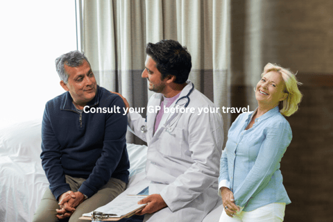 Consult your doctor before your travel