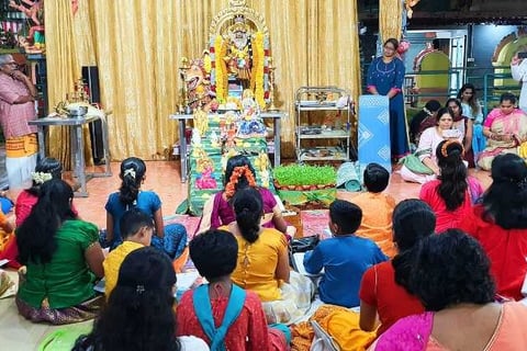 kaaliamman temple sangeetham performance