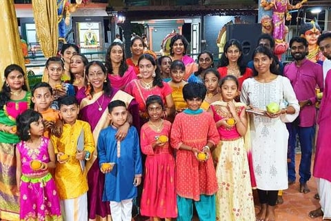 kaaliamman temple sangeetham performance