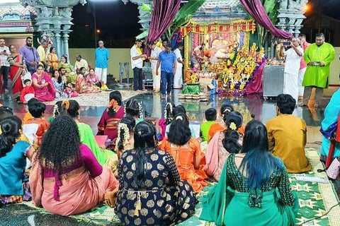 marriamman temple sangeetham performance