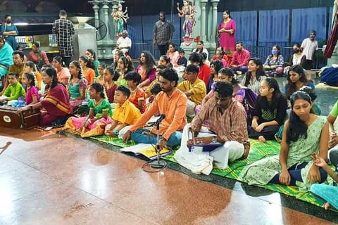 marriamman temple sangeetham performance