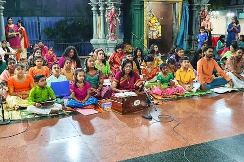 marriamman temple sangeetham performance