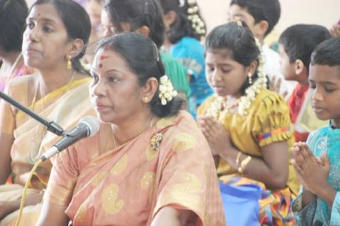 Mataji Laxmi singing