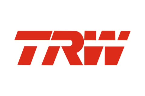 logo with the brand TRW