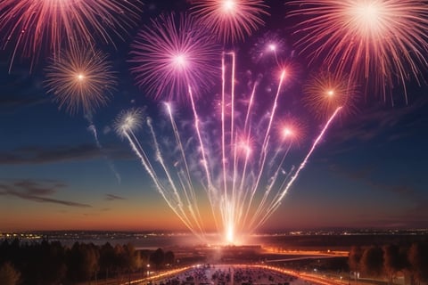 Fireworks.
