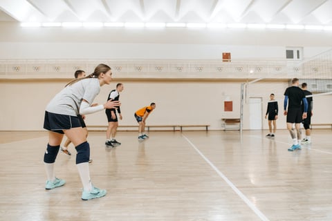 indoor volleyball sports flooring