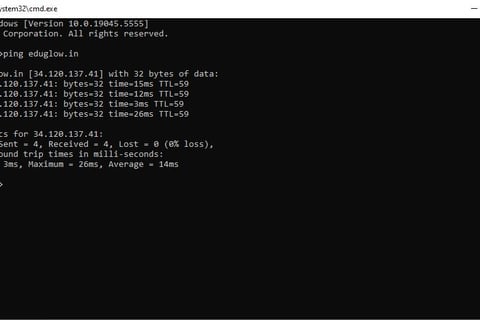 a computer screen shot of a computer screen showing a command command command command command command