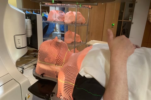 receiving radiation