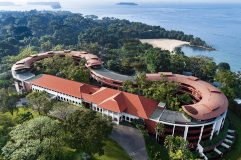 Capella Singapore Hotel, Sentosa Island, Singapore. 5-star luxury pet-friendly resort.