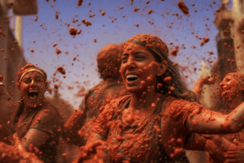 La Tomatina festival, Spain