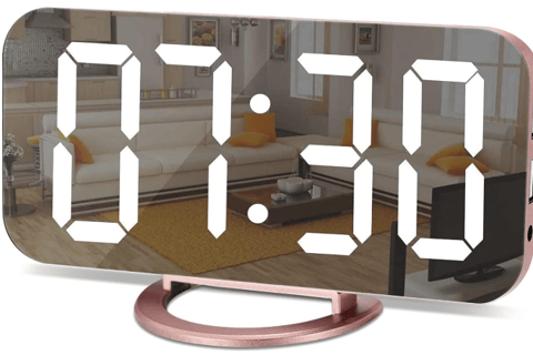 Mirror Alarm Clock