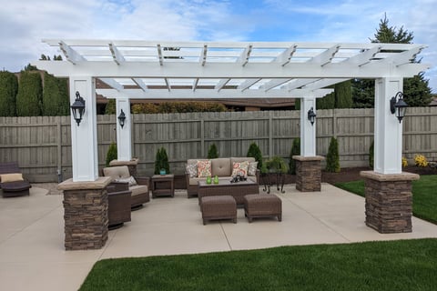 PERGOLA PAINTING MEDFORD OREGON