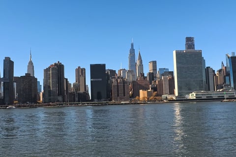 A view of the NYC skyline from Long Island City