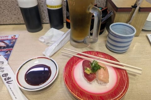 Musashi Sushi restaurant in Kyoto