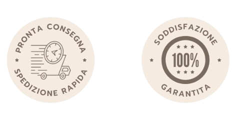Trust badge per Consegna rapida, qualità made in italy
