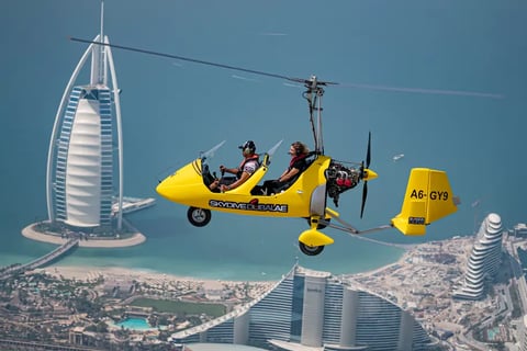 gyrocopter flight