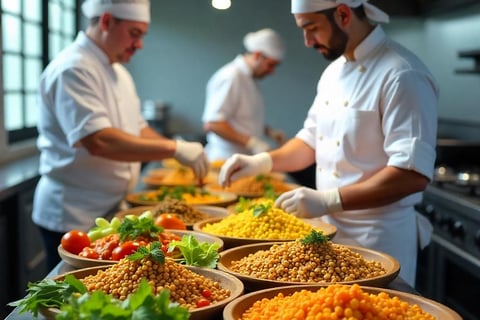 pure veg caterers in Hyderabad veg caterers