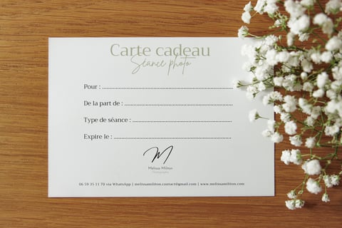 Carde cadeau Bourges