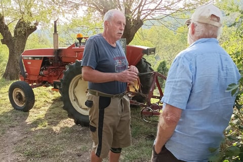 Roland and his tractor