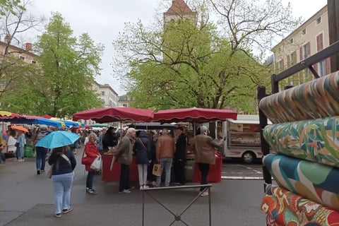 Market day in Cahors