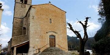 The church, St Etienne de Gourgas