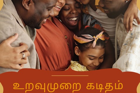 uravmurai kaditham,  உறவுமுறை கடிதம், informal  letter in tamil , tamil kaditham, நண்பனுக்கு கடிதம்,