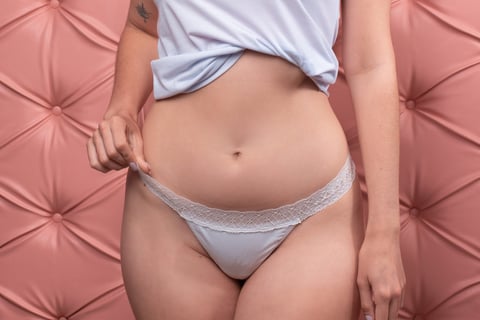 Panties for Women Seamless Underwear Sexy Lingerie No Show Fit Comfortable Cheeky String Brazilian Bikini White