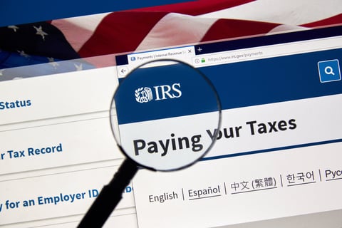 IRS paying your taxes