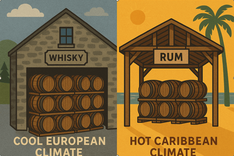 European and tropical aging
