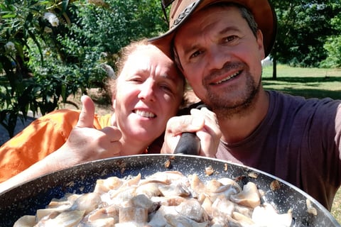 Agnès et Franck vous accueillent dans leur petit coin de paradis. 