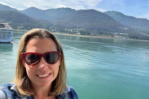 Docking at the Juneau Cruise Port