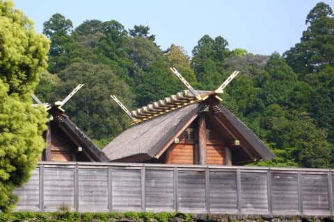 Ise Jingu shrine is rebuilt every 20 years
