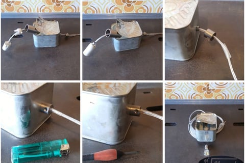 Etape DIY luminaire