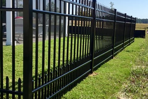 aluminum fence