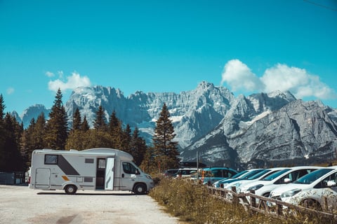 Camperreis in de Alpen