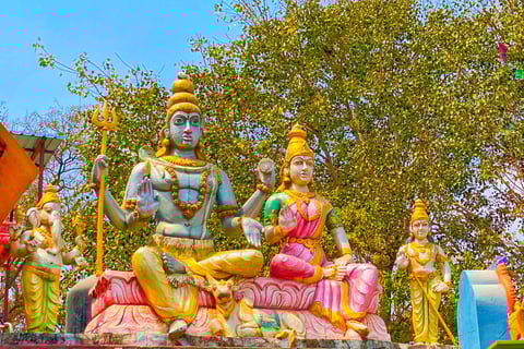 Lord Shiva Temple In Yapral