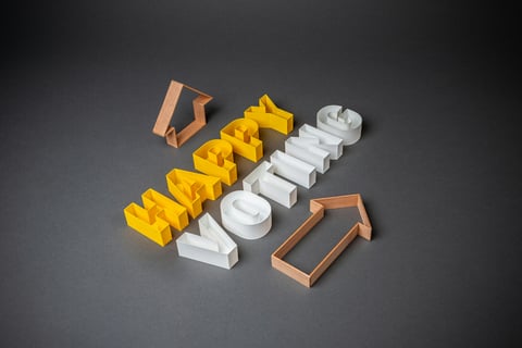 a number of letters and numbers on a table
